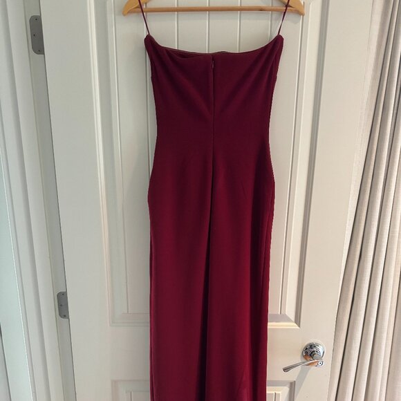 Solace London Strapless Long Dress - Picture 3 of 8